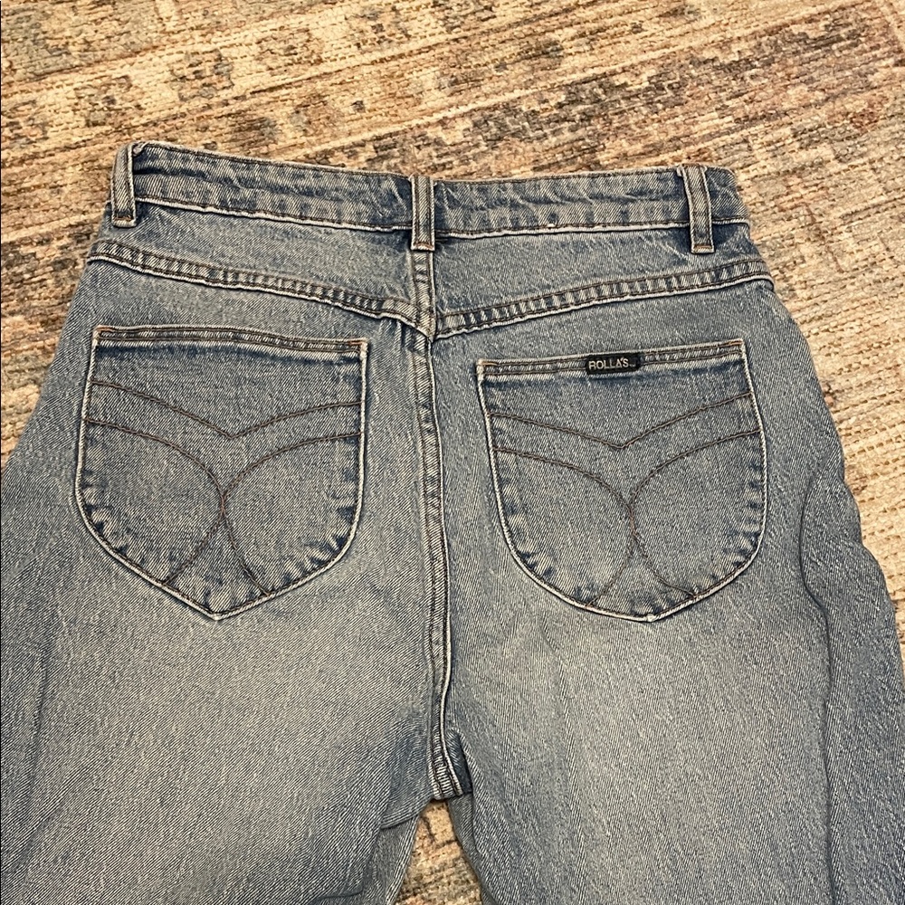 ROLLA'S High Rise Light Blue Jeans - Picture 3 of 5